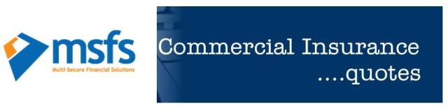 Commercial Insurance Offered by MSFS